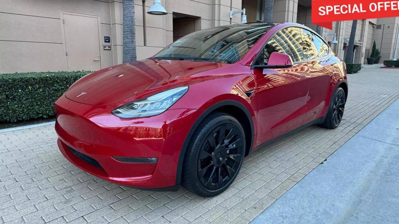 TESLA MODEL Y 2022 7SAYGDEE6NF386378 image